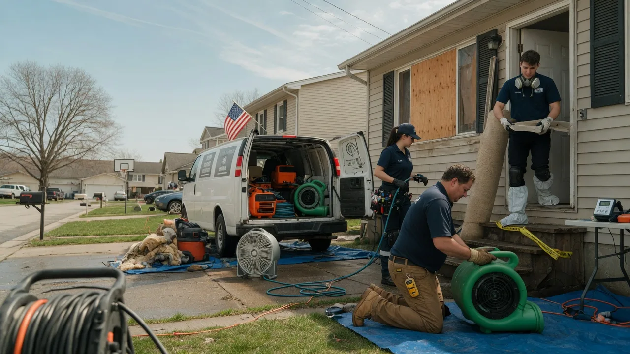 Water Damage Restoration in Walker, WV near me